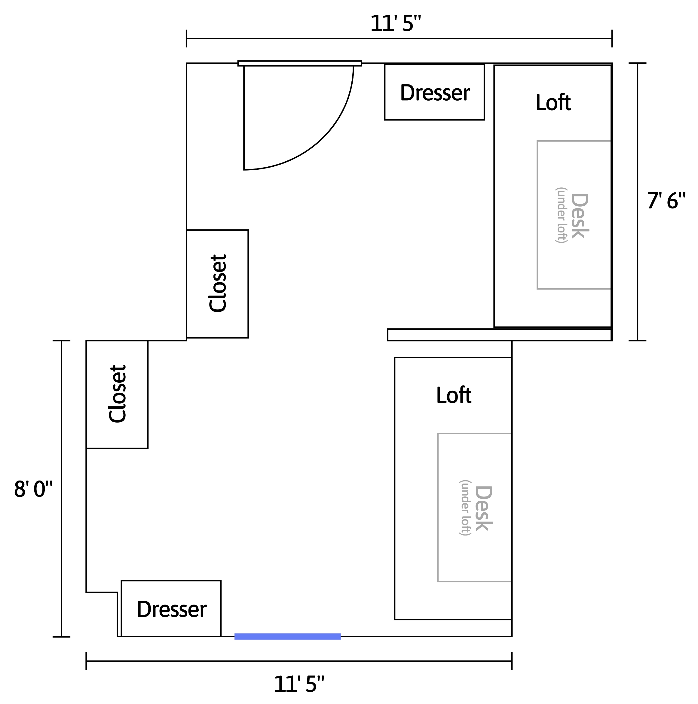 University Hall Floor Plan